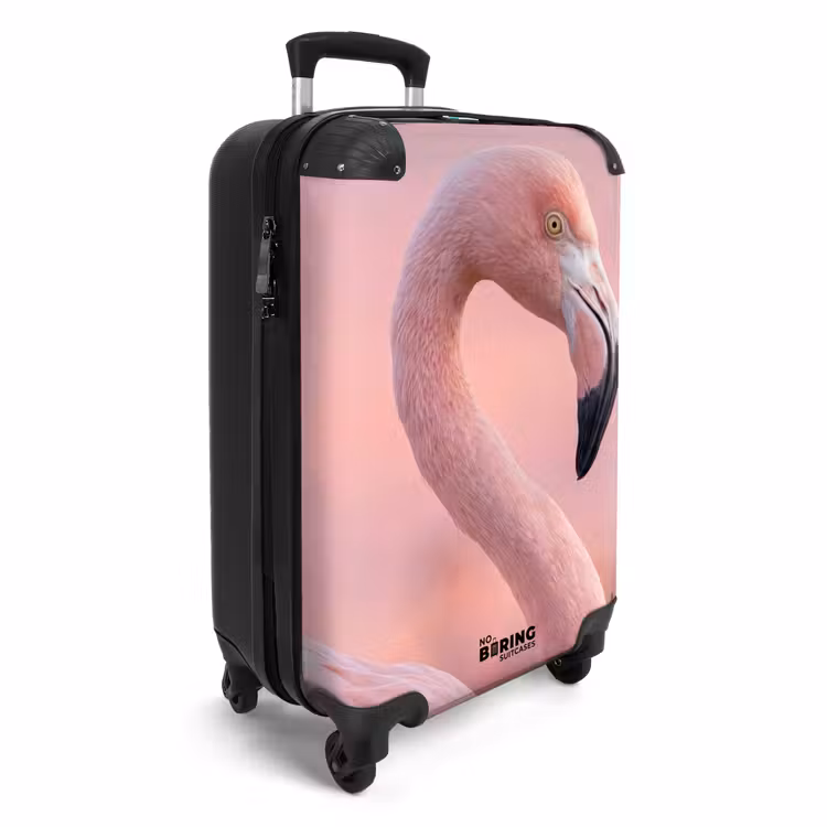 Suitcase - Flamingo - Portrait - Pink — 4