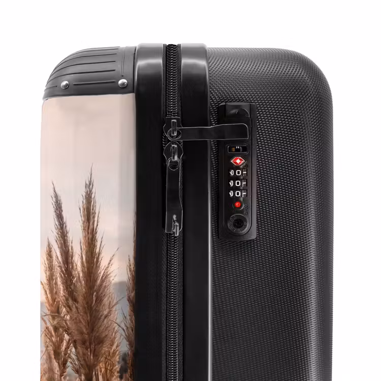 Suitcase - Grass - Field - Sun - Nature — 5
