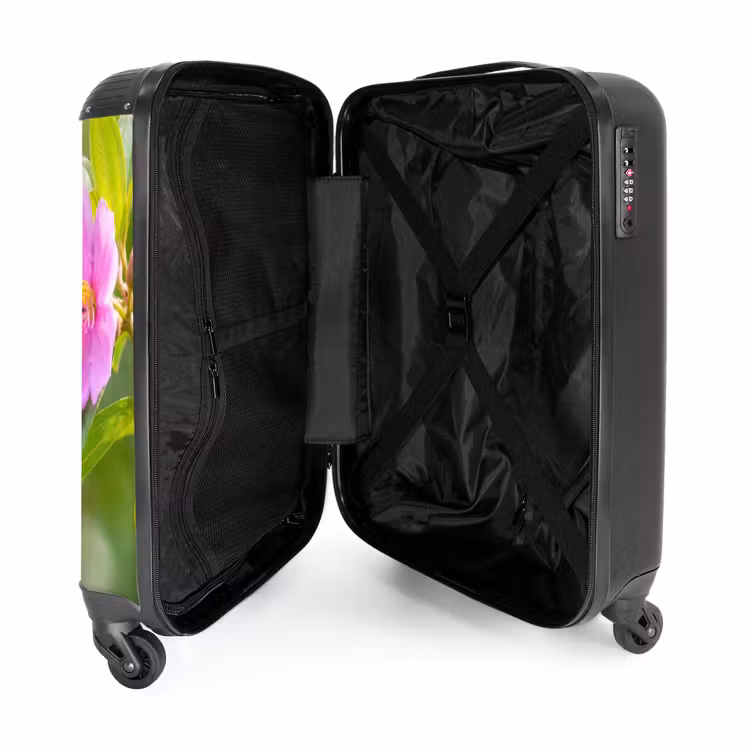 Suitcase - Hummingbird - Flower - Nature - Green — 3