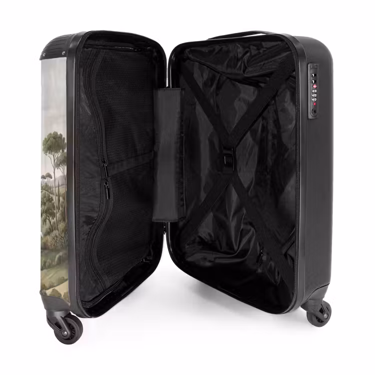 Suitcase - Landscape - Hills - Dirt Road - Green — 3
