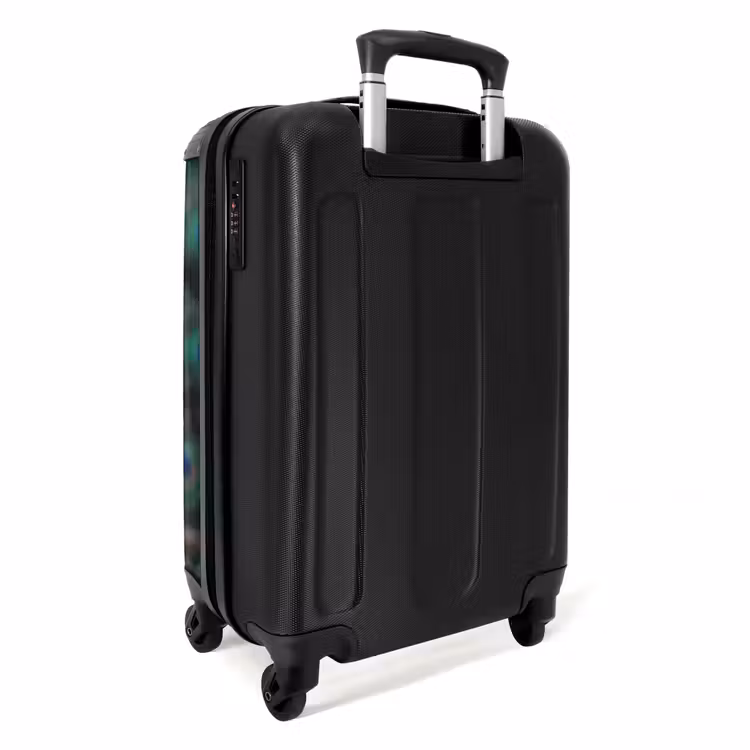 Suitcase - Peacock - Feathers - Blue — 2