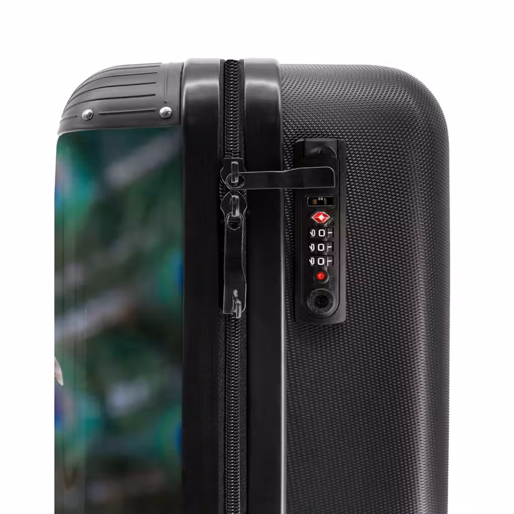 Suitcase - Peacock - Feathers - Blue — 5