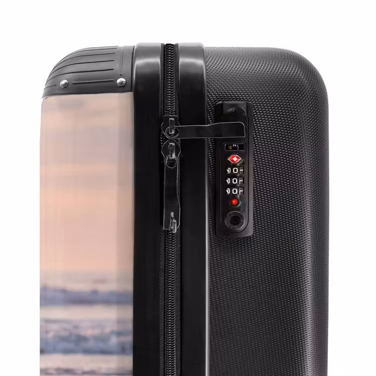 Suitcase - Sea - Birds - Beach — 5