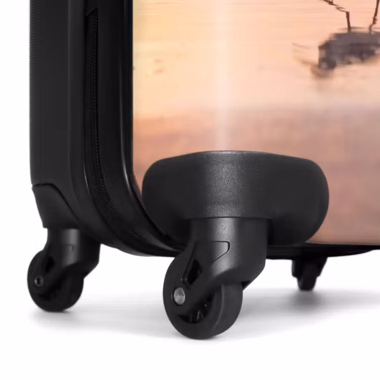 Suitcase - Sea - Birds - Beach — 6