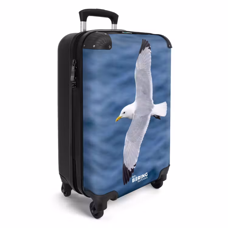 Suitcase - Seagull - Ocean - Blue — 4