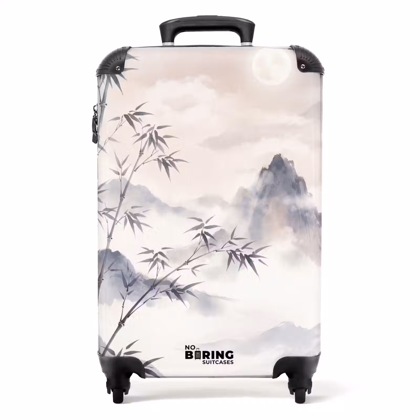 Suitcase - Bamboo - Asia - Gray — 1