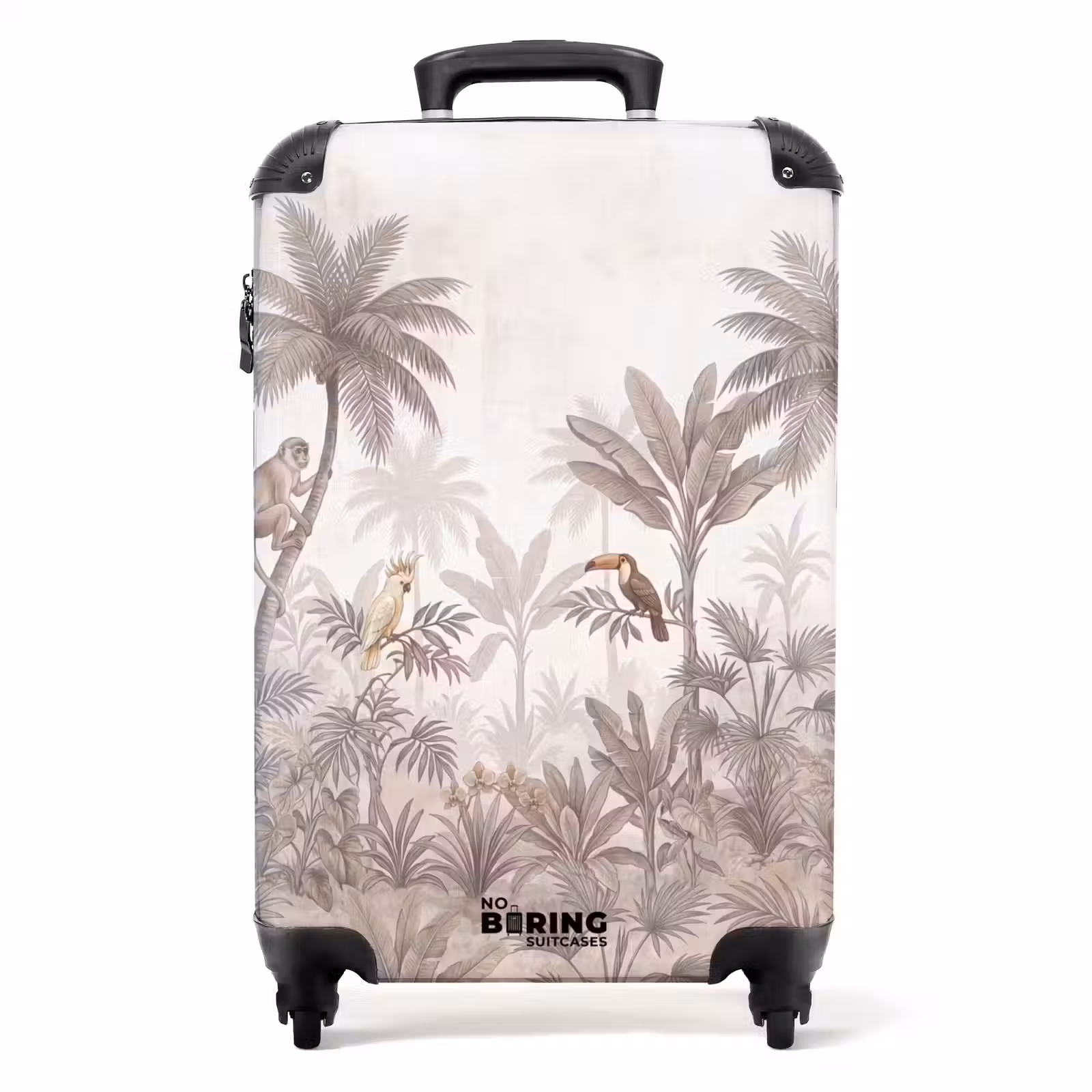 Suitcase - Jungle - Animals - Palm Trees — 1
