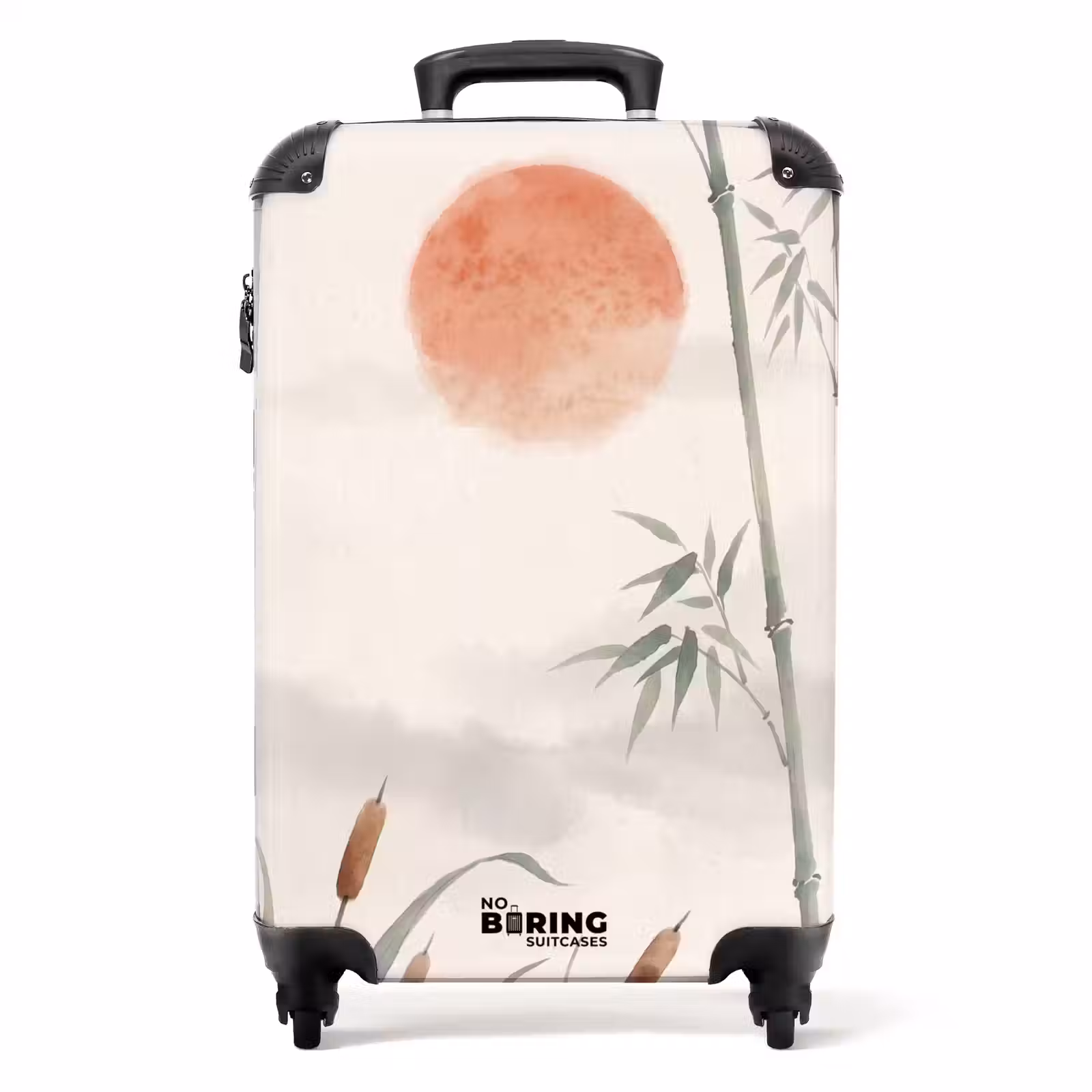 Suitcase - Minimalist - Bamboo - Green — 1