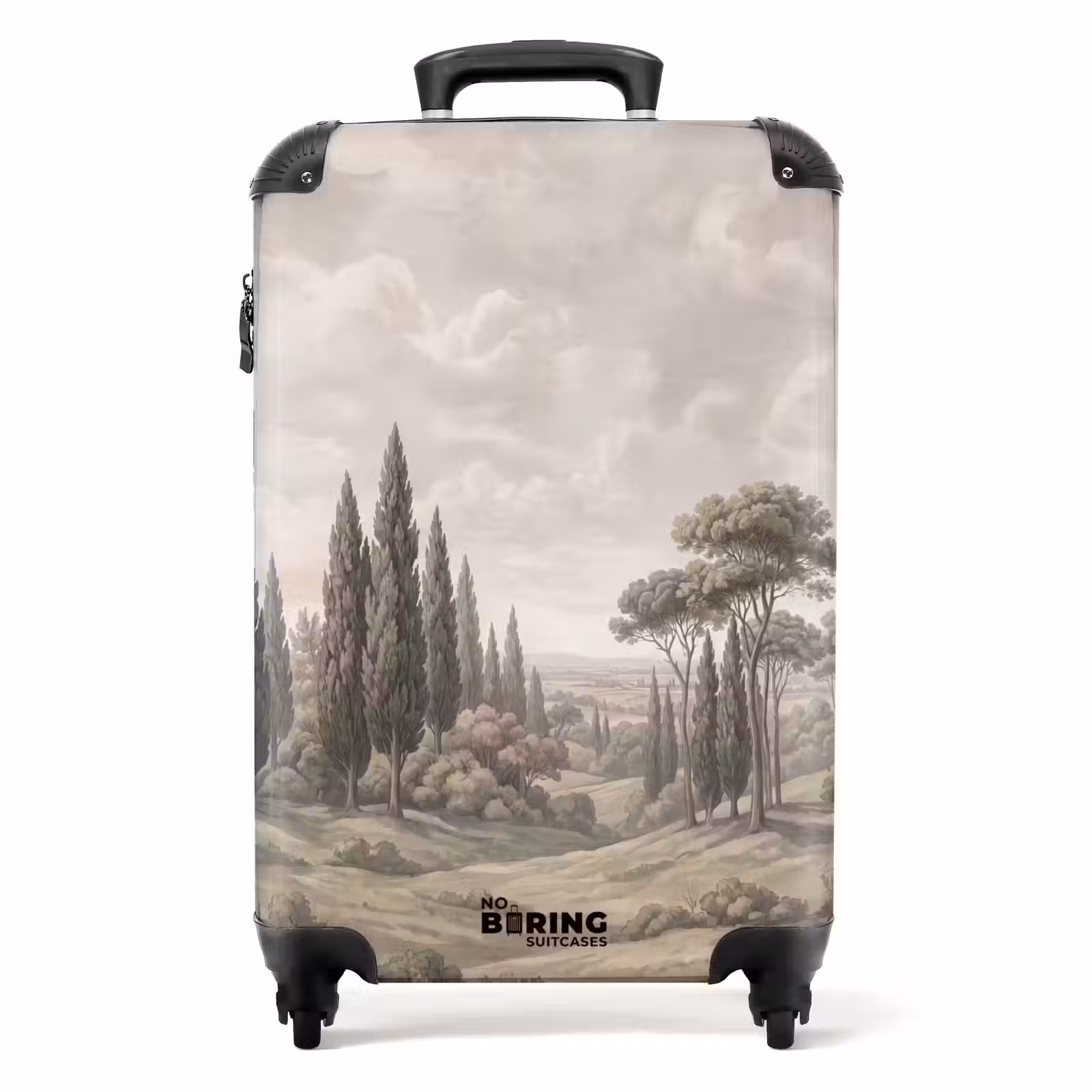 Suitcase - Valley - Forest - Nature - Greenery — 1