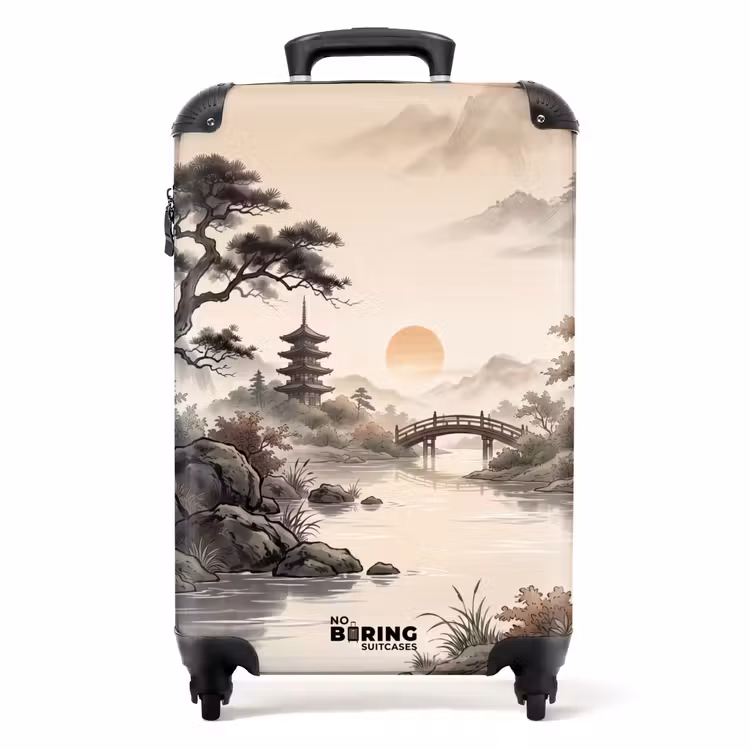 Suitcase - Asia - Landscape - Colorful — 1