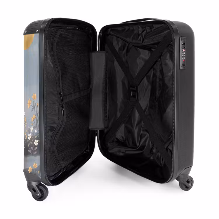 Suitcase - Asian - Woman - Kimono — 3