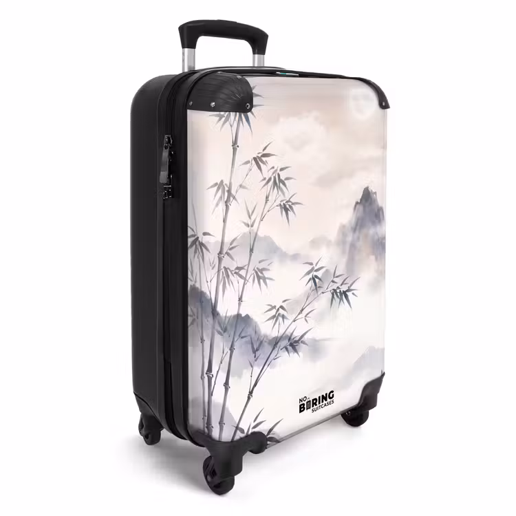 Suitcase - Bamboo - Asia - Gray — 4
