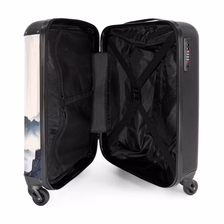 Suitcase - Cherry Blossom - Oriental - Red — 3