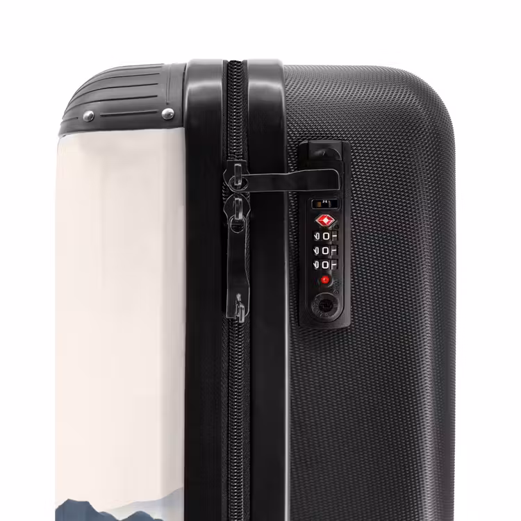 Suitcase - Cherry Blossom - Oriental - Red — 5