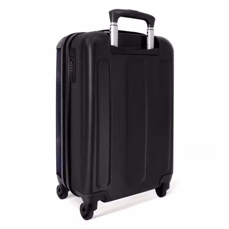 Suitcase - Cranes - Night Sky - Blue — 2
