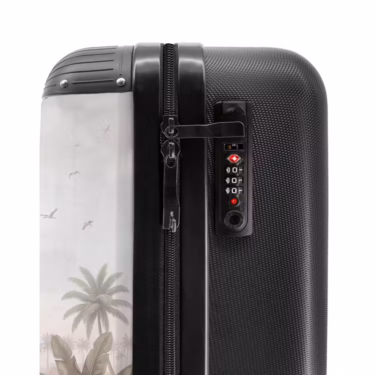 Suitcase - Cranes - Palm Trees - Tropical — 5