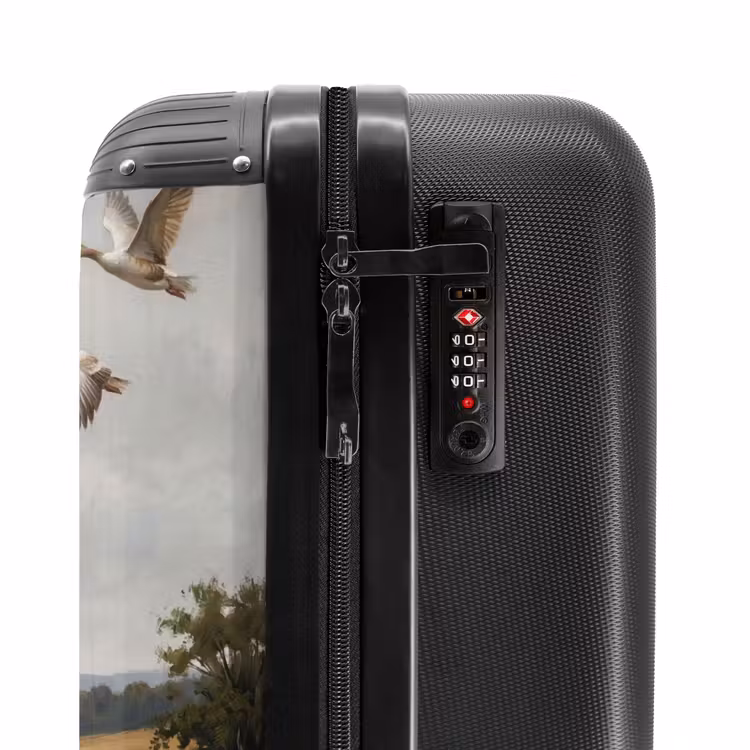 Suitcase - Ducks - River - Landscape - Flight - Nostalgic — 5