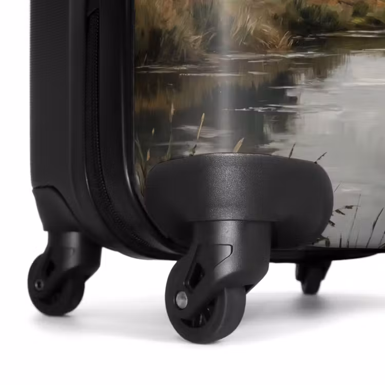 Suitcase - Ducks - River - Landscape - Flight - Nostalgic — 6