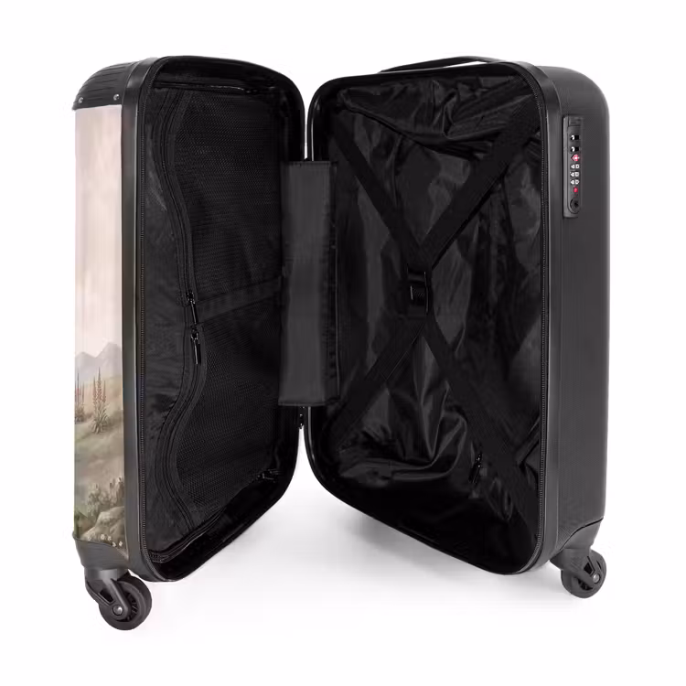 Suitcase - Hilly Landscape - Trees - Nature - Greenery — 3
