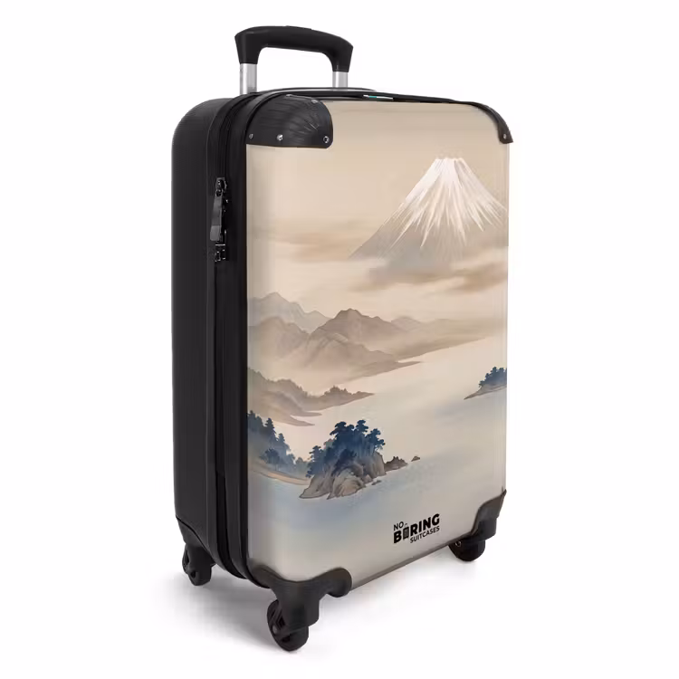 Suitcase - Japanese - Landscape - Beige — 4