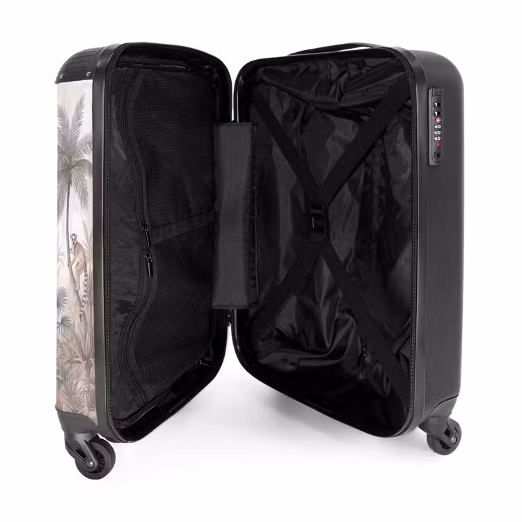 Suitcase - Jungle - Animals - Palm Trees — 3