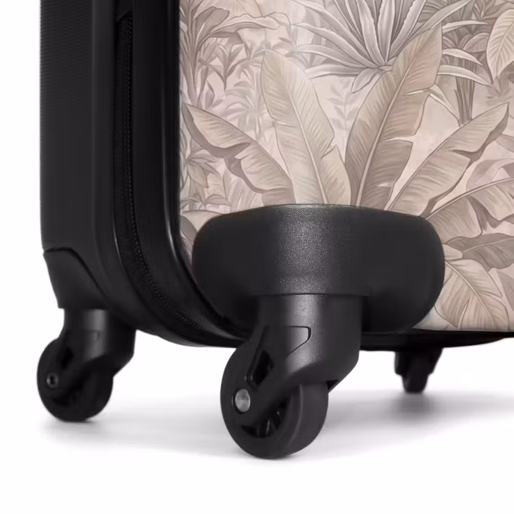 Suitcase - Jungle - Tropical - Nature - Vintage - Beige — 6