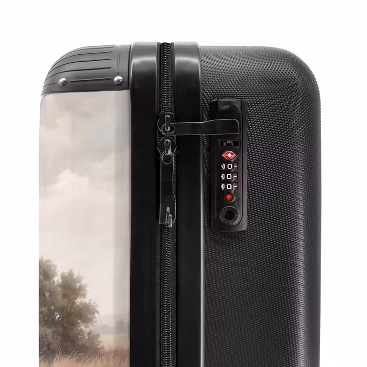Suitcase - Landscape - Minimalist - Beige — 5