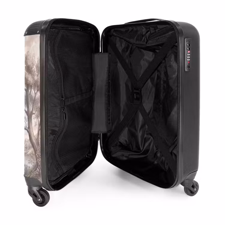 Suitcase - Landscape - Mountains - Lake - Nature — 3