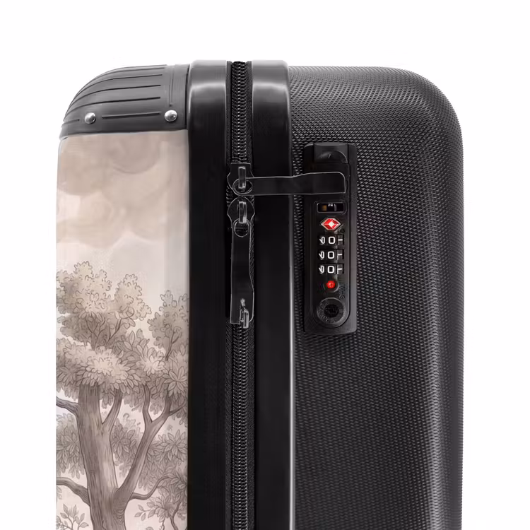 Suitcase - Landscape - Mountains - Lake - Nature — 5