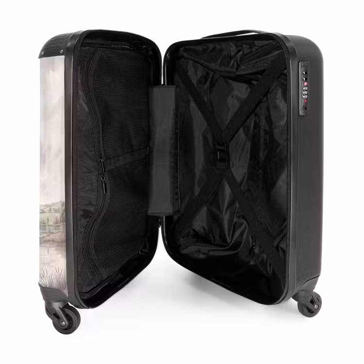 Suitcase - Landscape - Water - Nature - Sepia — 3