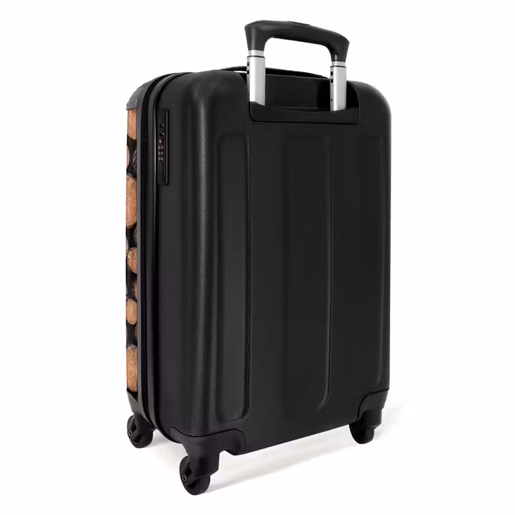 Suitcase - Logs - Texture - Pattern - Brown - Rustic — 2