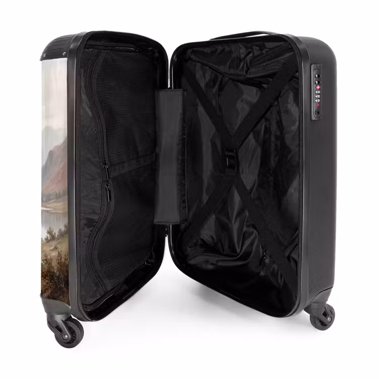 Suitcase - Mountain Landscape - Lake - Mountains - Valley - Classic — 3
