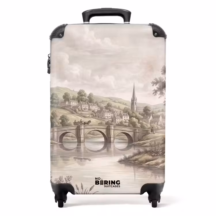 Suitcase - Nostalgia - Bridge - River — 1