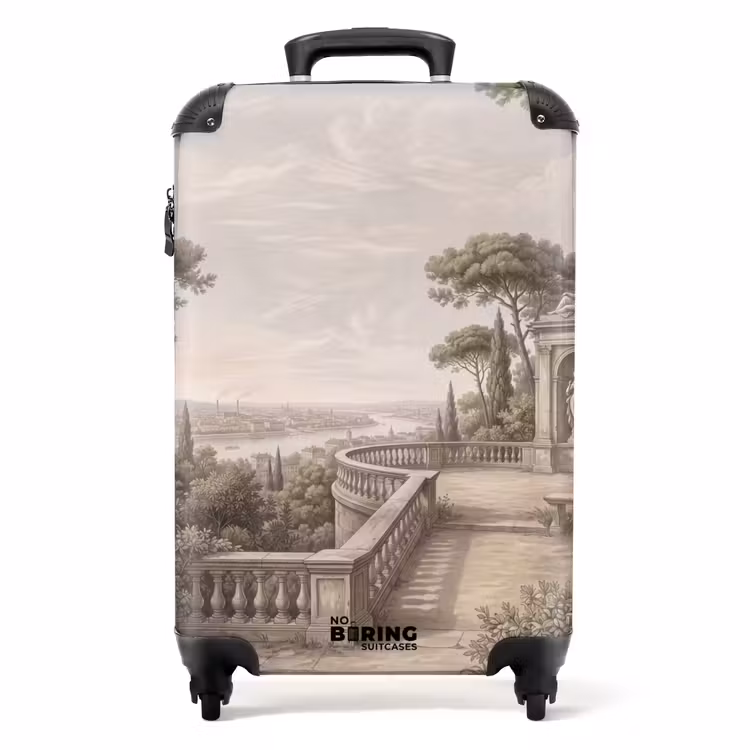 Suitcase - Patio - City - View - River — 1