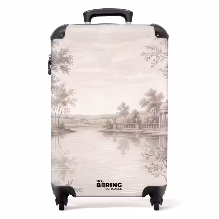 Suitcase - Patio - Water - Nature - Landscape — 1