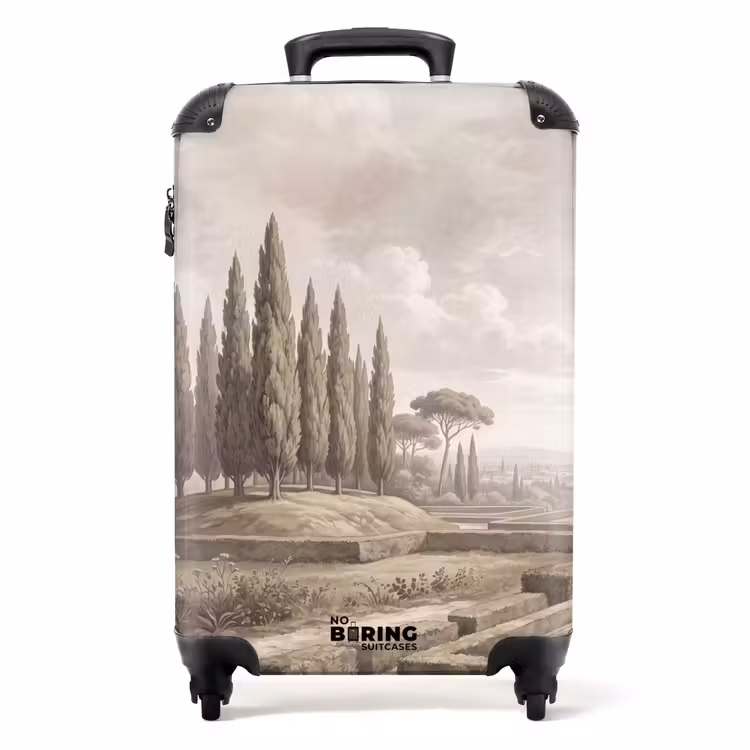 Suitcase - Valley - Garden - Nature - Greenery — 1