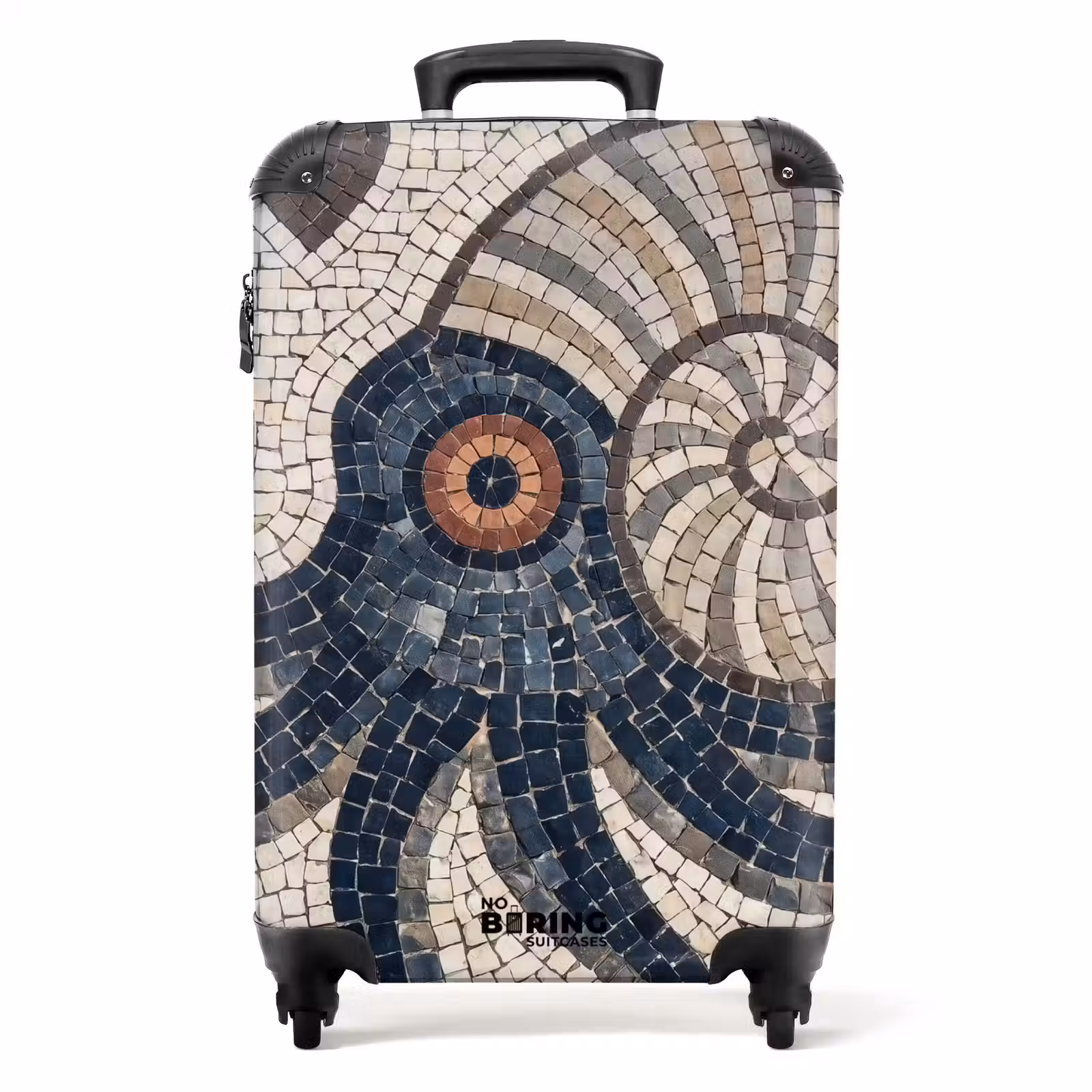 Suitcase - Seaside Life - Mosaic - Art - Vintage - Beige — 1