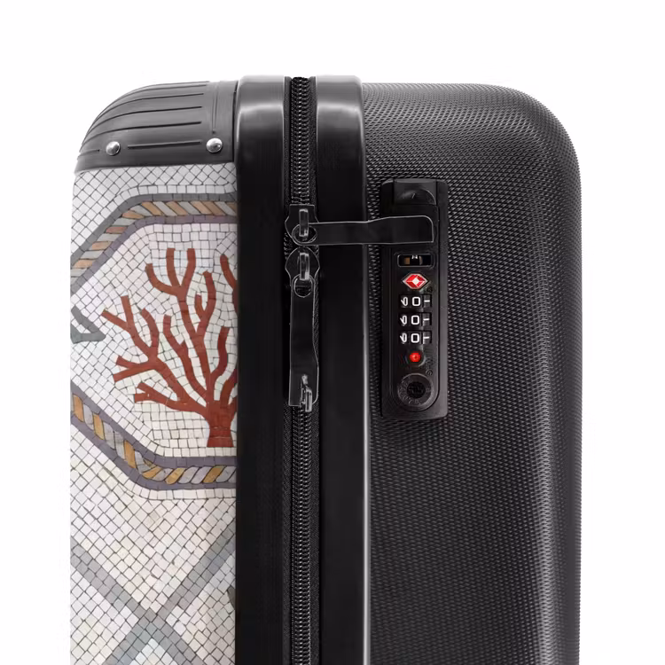 Suitcase - Animal - Mosaic - Sea - Classic - Brown — 5
