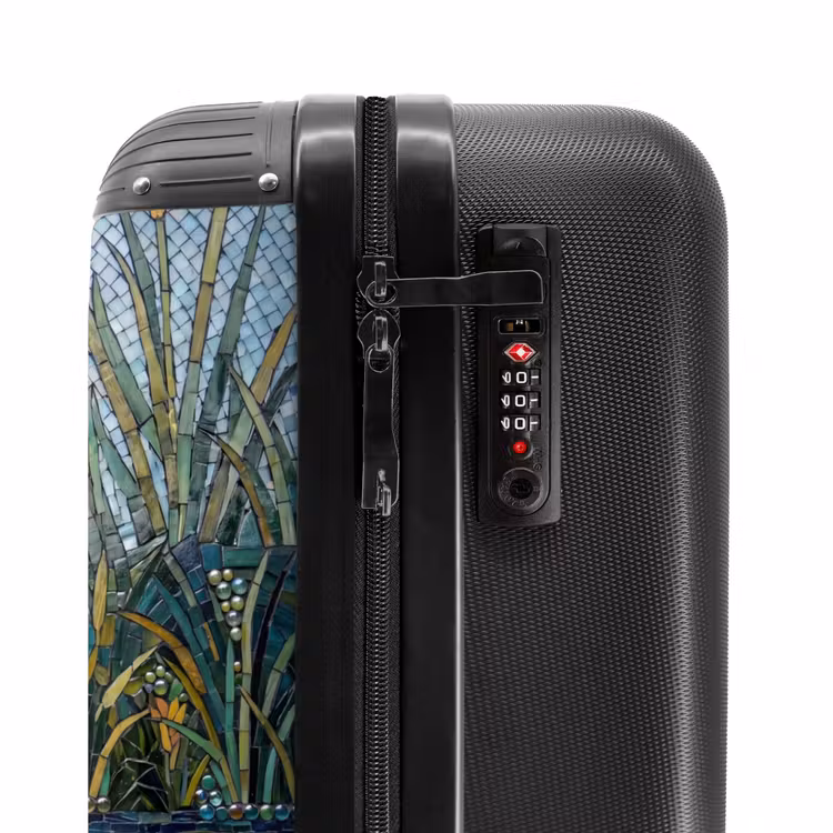 Suitcase - Bird - Water - Nature - Abstract - Blue — 5