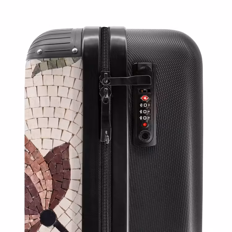 Suitcase - Flowers - Mosaic - Pattern - Abstract - Green — 5