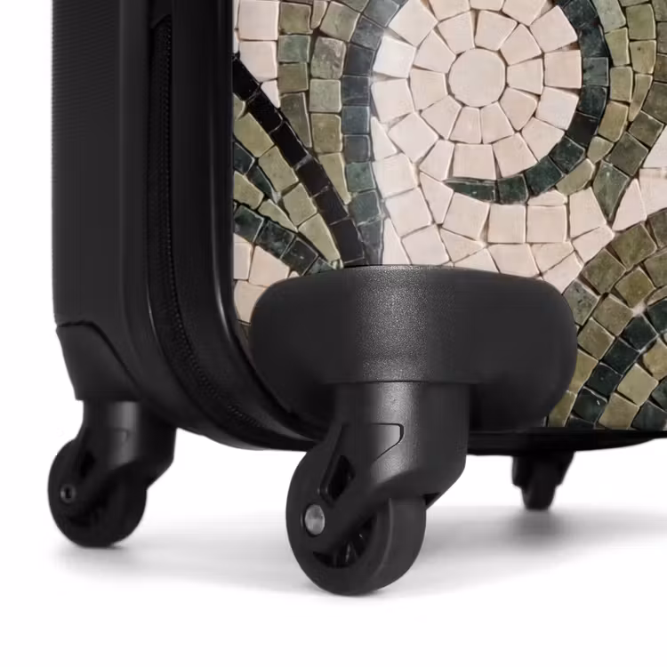 Suitcase - Flowers - Mosaic - Pattern - Abstract - Green — 6