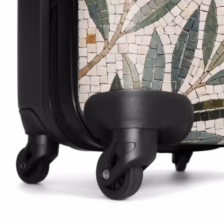 Suitcase - Plant - Leaf - Mosaic - Green — 6
