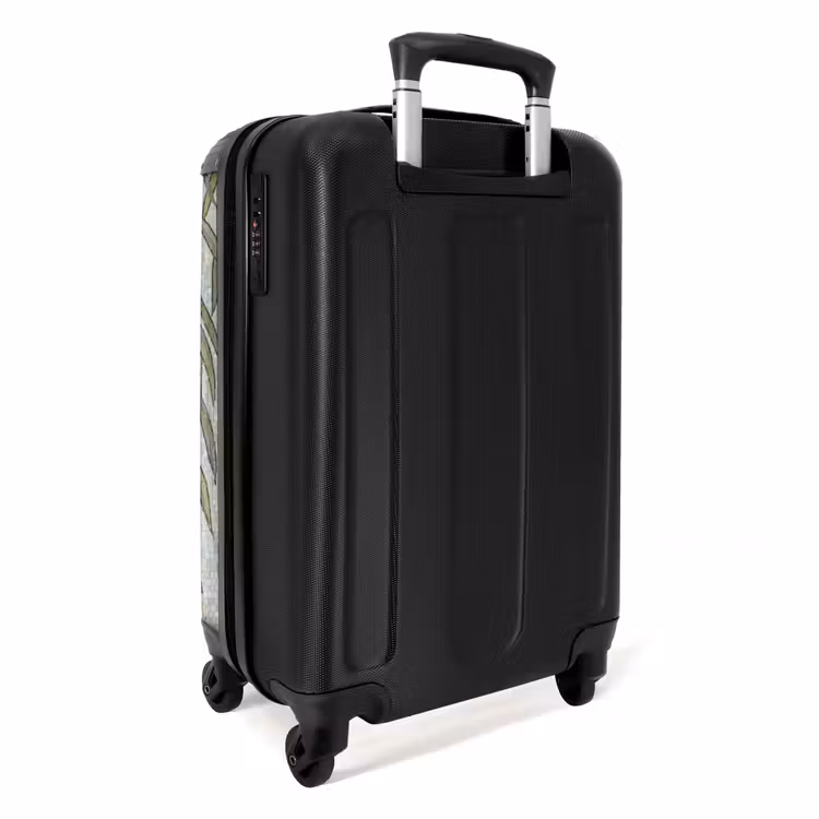 Suitcase - Plants - Mosaic - Pattern - Green - Blue — 2