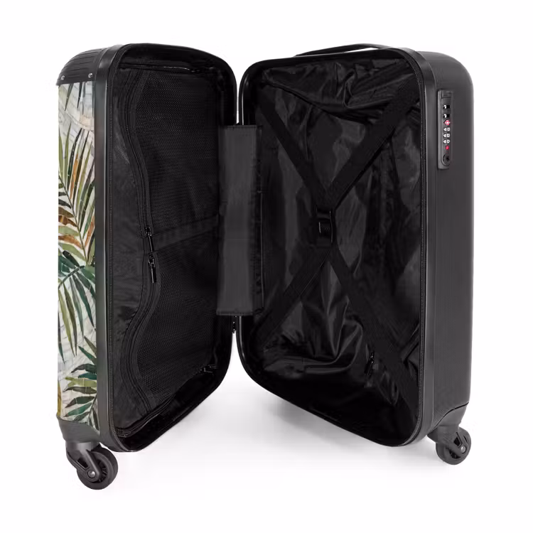 Suitcase - Plants - Tropical - Mosaic - Nature - Green — 3
