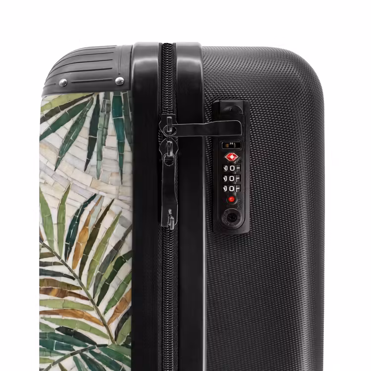 Suitcase - Plants - Tropical - Mosaic - Nature - Green — 5