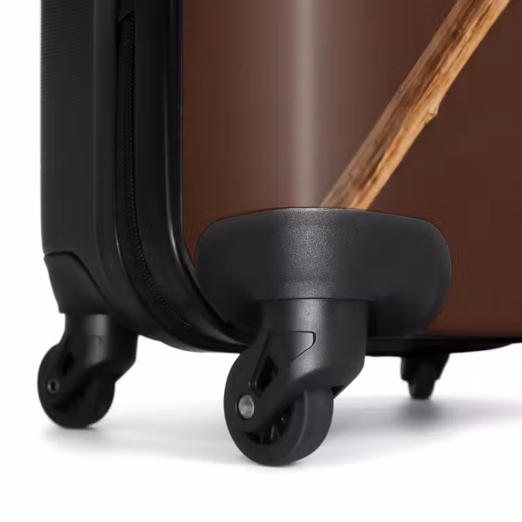 Suitcase - Poppy Bulb - Dried Flower - Brown - Minimalist — 6