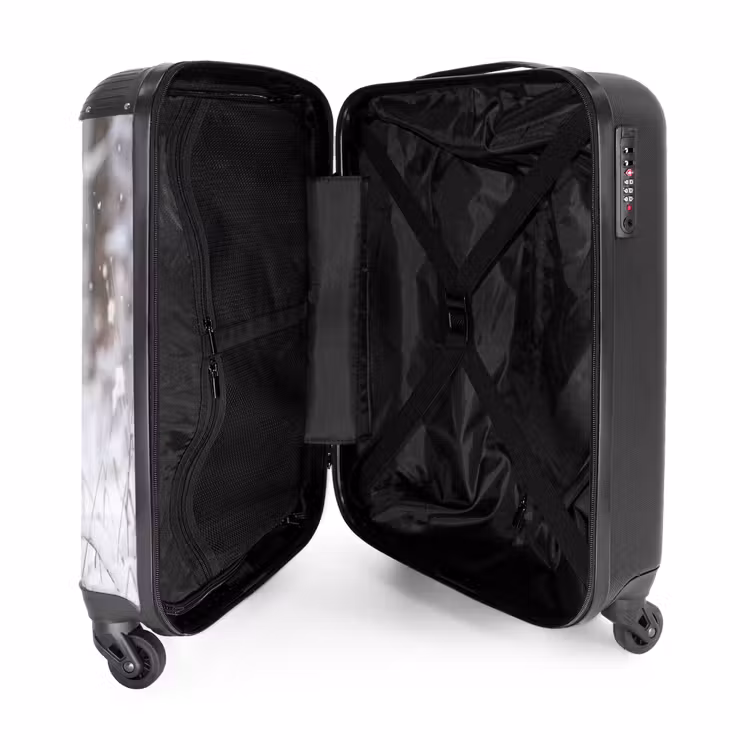 Suitcase - Deer - Snow - Forest - Animals - Endearing — 3