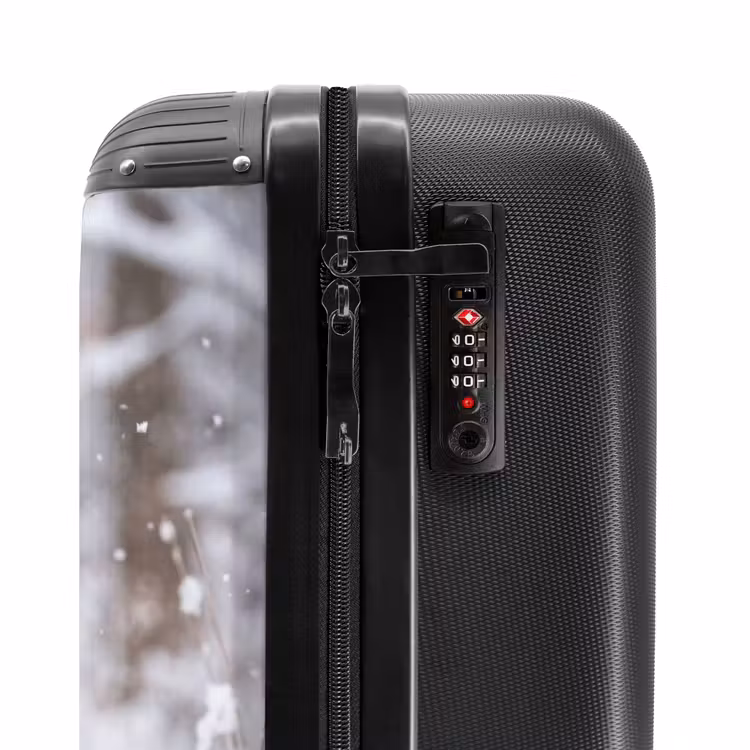 Suitcase - Deer - Snow - Forest - Animals - Endearing — 5