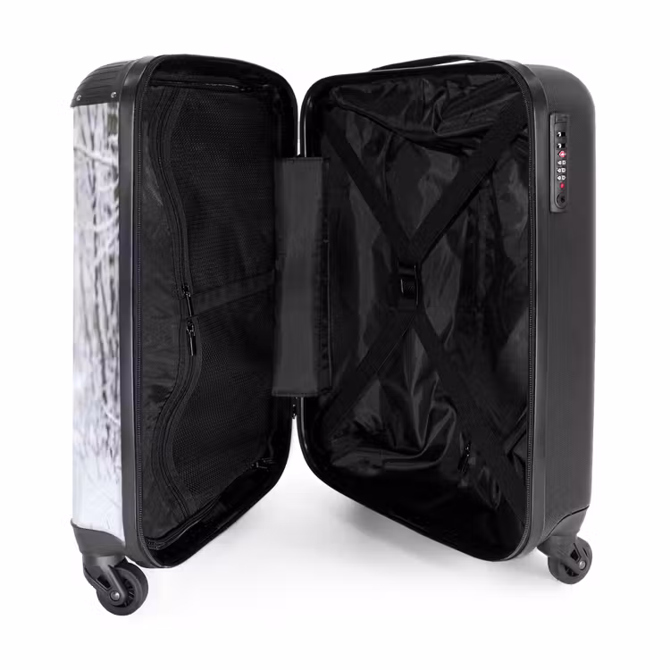 Suitcase - Deer - Winter - Forest - Nature - White — 3
