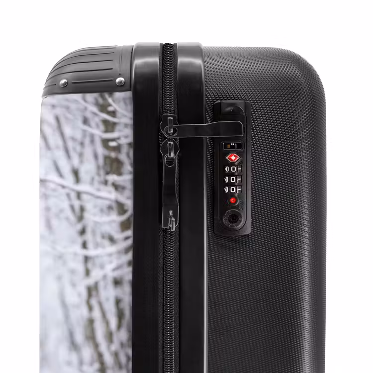 Suitcase - Deer - Winter - Forest - Nature - White — 5